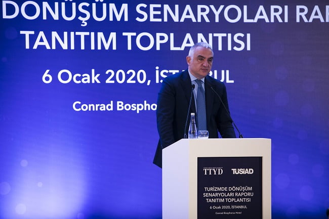 Turizmde Hedef 104 Milyon Turist 119 Milyar Dolar Gelir
