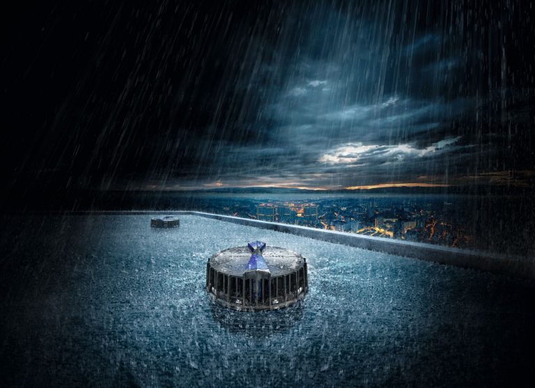 Geberit Pluvia Sifonik Çatı Drenaj Sistemi ile ani bastıran yağmurlara karşı önleminizi alın