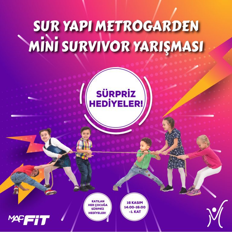 Sur Yapı Metrogarden’da ara tatil etkinlikleri başlıyor