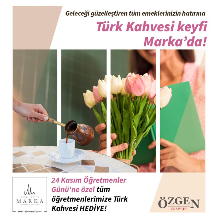 Öğretmenler Günü Sur Yapı Marka AVM’de kutlanıyor