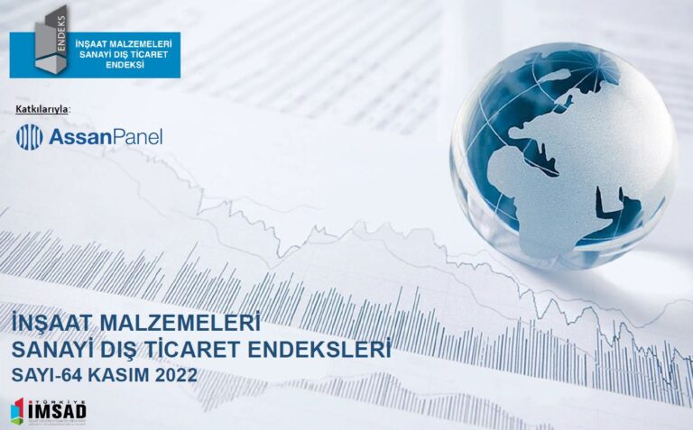 İnşaat malzemeleri ihracatı kasımda 2,57 milyar dolar oldu
