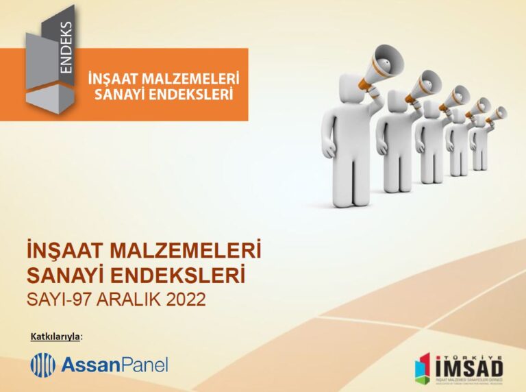 İnşaat malzemeleri sanayisinde 1.5 yılın ardından ilk güven artışı