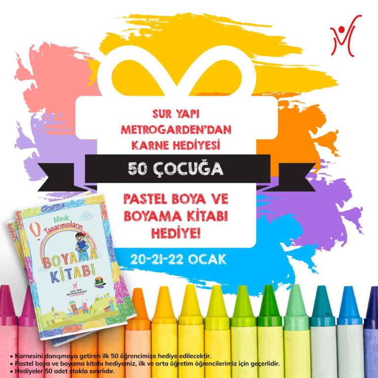 Sur Yapı Metrogarden AVM’den eğlenceli ve öğretici tatil etkinlikleri