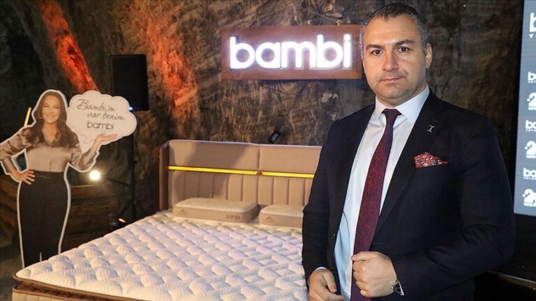 Bambi Yatak, kaya tuzuyla geliştirdiği yeni ürünü “Biosalt” yatağını tuz mağarasında tanıttı