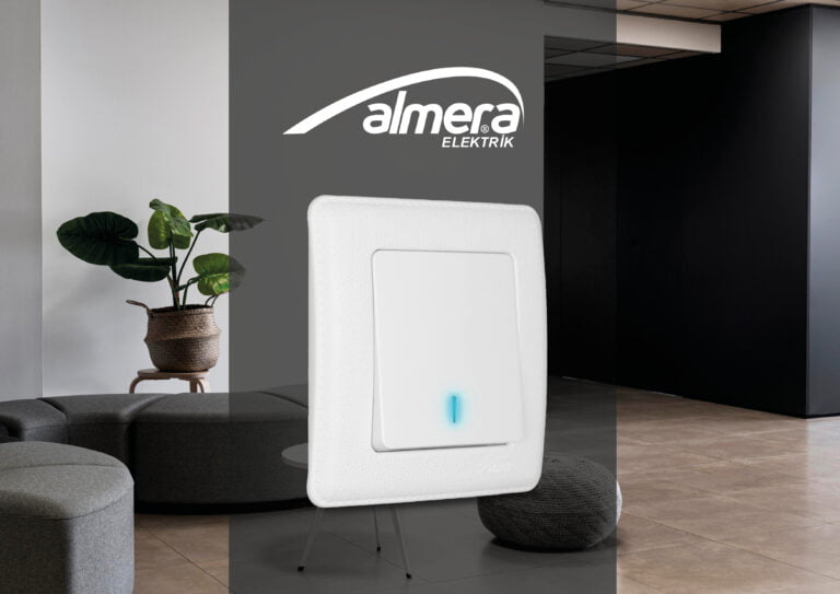 Almera’nın Şık Anahtar-Priz Serisi Doğu Birçok Dekorasyonda Tercih Ediliyor