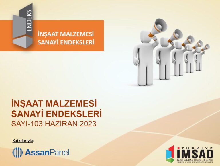 Türkiye İMSAD İnşaat Malzemesi Sanayi Bileşik Endeksi sonuçlarını açıkladı