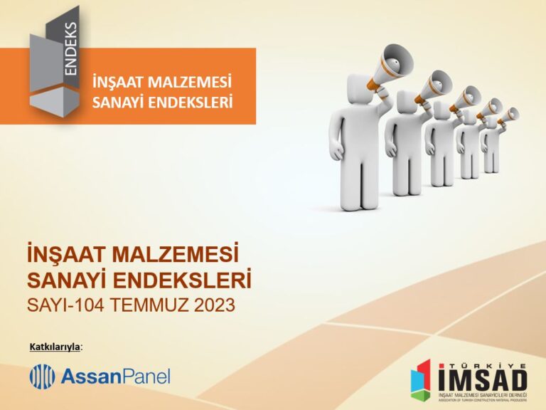 Türkiye İMSAD İnşaat Malzemesi Sanayi Bileşik Endeksi sonuçları açıklandı