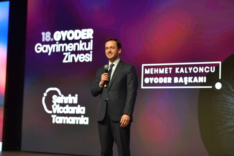 GYODER Başkanı Mehmet Kalyoncu: “Akıllı değil vicdanlı şehirler lazım”