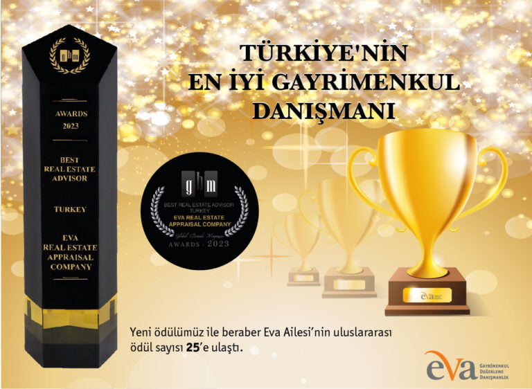 Global Brands Magazine, EVA Gayrimenkul Değerleme’yi Türkiye’nin En İyi Gayrimenkul Danışmanı Firması seçti