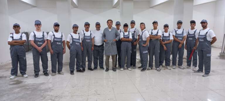 Kaleseramik Vakfı, Adıyaman ve Gaziantep’te ‘Meslek Edindirme Kursları’na başladı