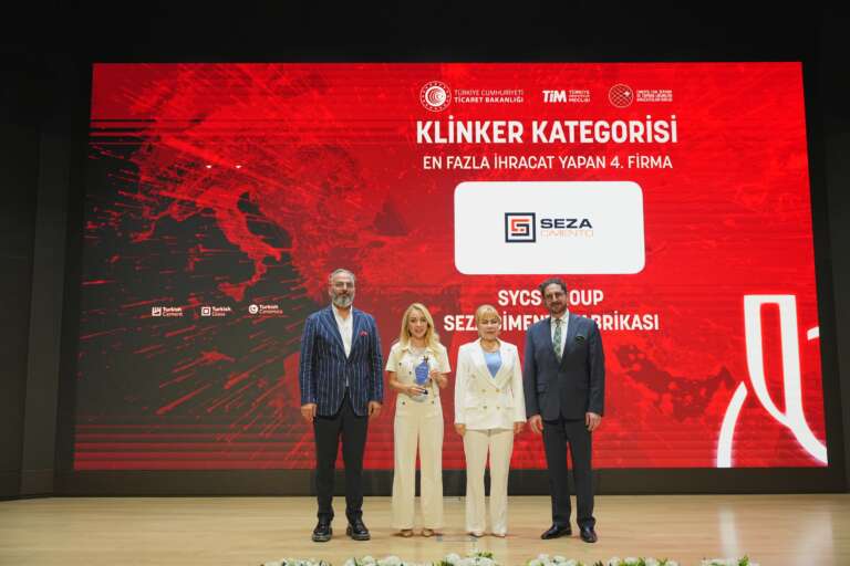 Seza Çimento’ya ihracat şampiyonu ödülü