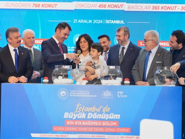 İSTANBUL’DA BİN 619 KONUT VE İŞ YERİ DAHA DÖNÜŞÜME KAVUŞTU