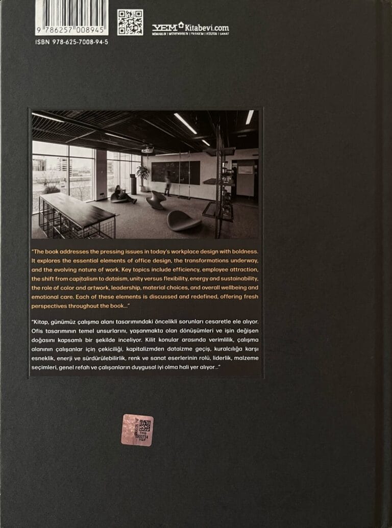 MİMAR SERTER KARATABAN ÇALIŞMA ALANLARININ NASIL DEĞİŞTİĞİNİ BİR KİTAPLA ANLATTI