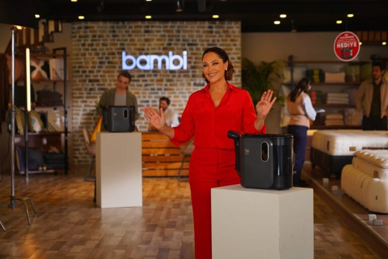 Bambi Yatak, Hülya Avşar’lı yeni reklam filmiyle hediyeli kampanyasına davet ediyor