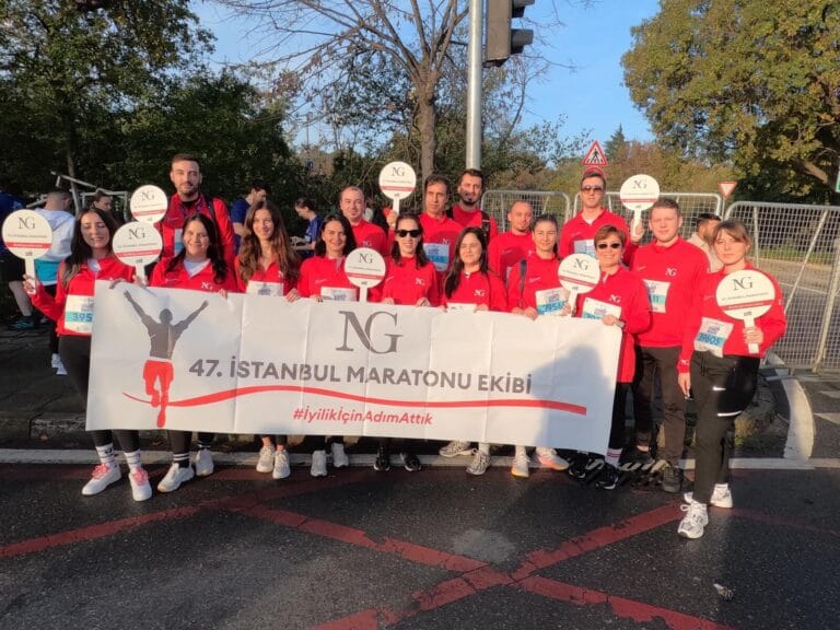 NG Grup, 47. İstanbul Maratonu’nda adımlarını yeniden iyilik için attı!