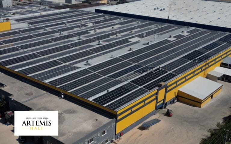 Artemis Halı Yılda 3,1 Milyon kWh Enerji Üretti