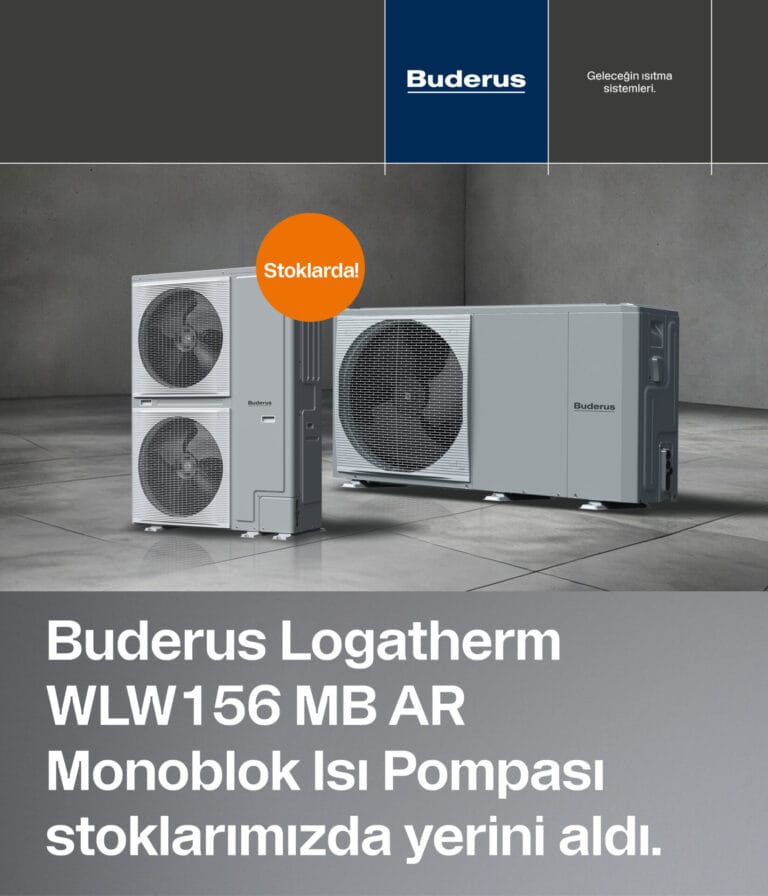 Buderus’tan Isı Pompası Pazarına Güçlü Giriş: Yeni Logatherm WLW156 MB AR