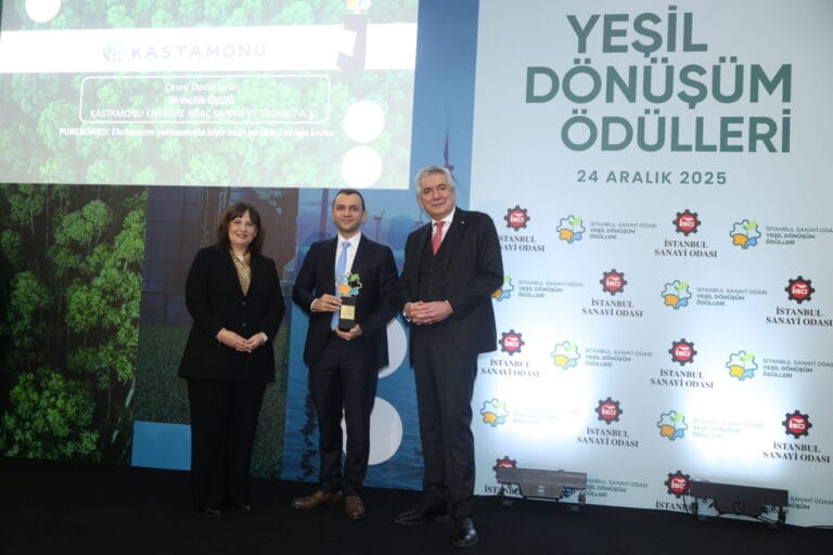 Kastamonu Entegre’ye İSO Yeşil Dönüşüm Ödülü