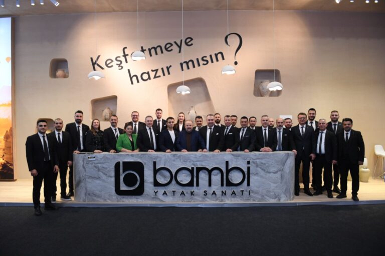 Bambi Yatak, İstanbul Mobilya Fuarı’nda dikkatleri üzerine çekti